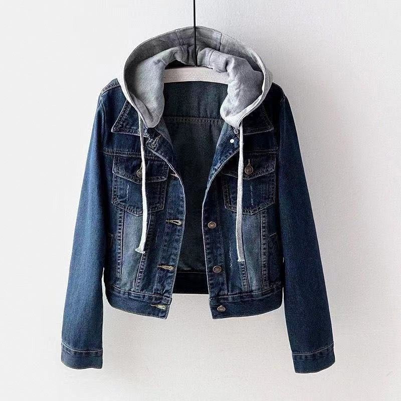 Aria Denim Hooded Jacket