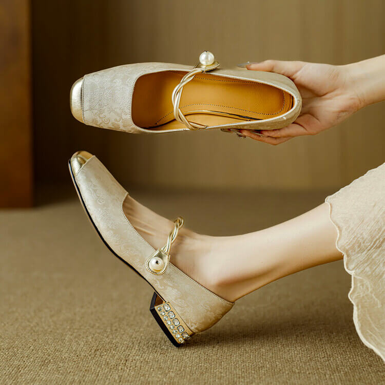 Perla Mary Jane Flats