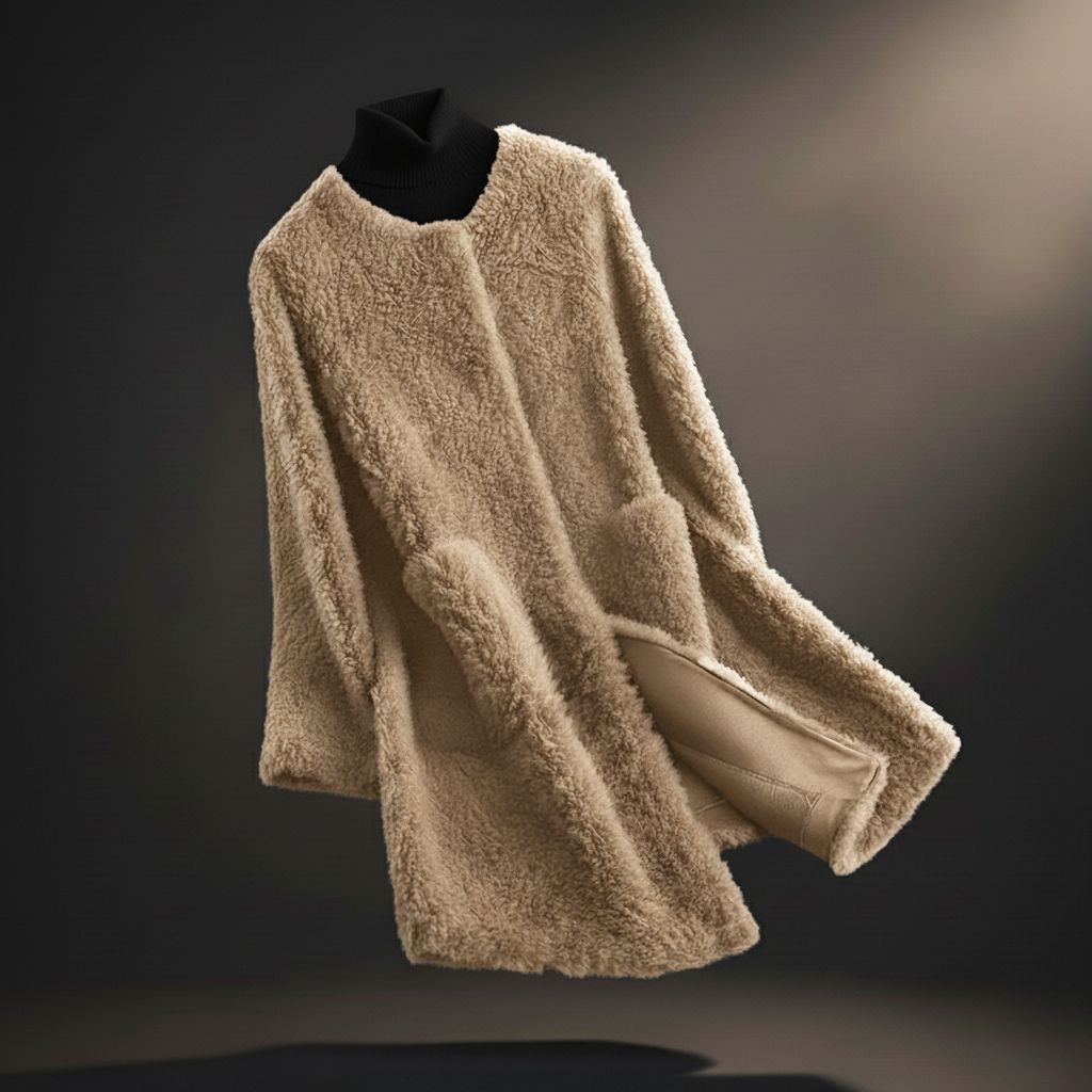 Sophia Couture Shearling Coat