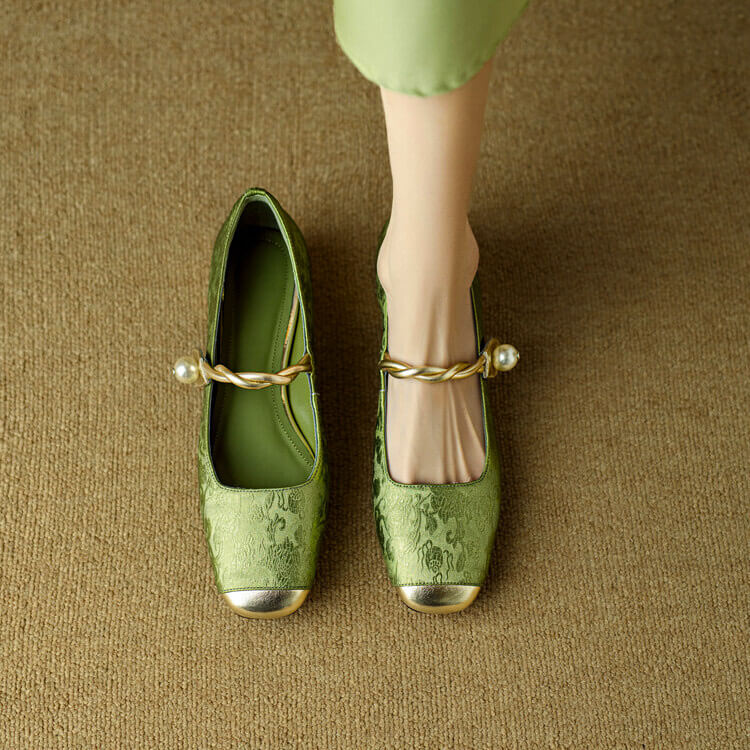 Perla Mary Jane Flats