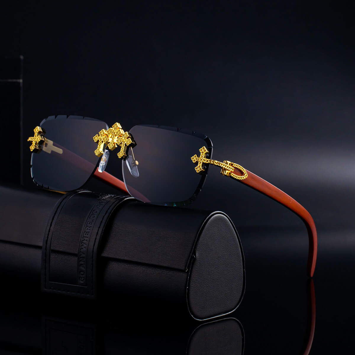 Imperium Rimless Retro Shades