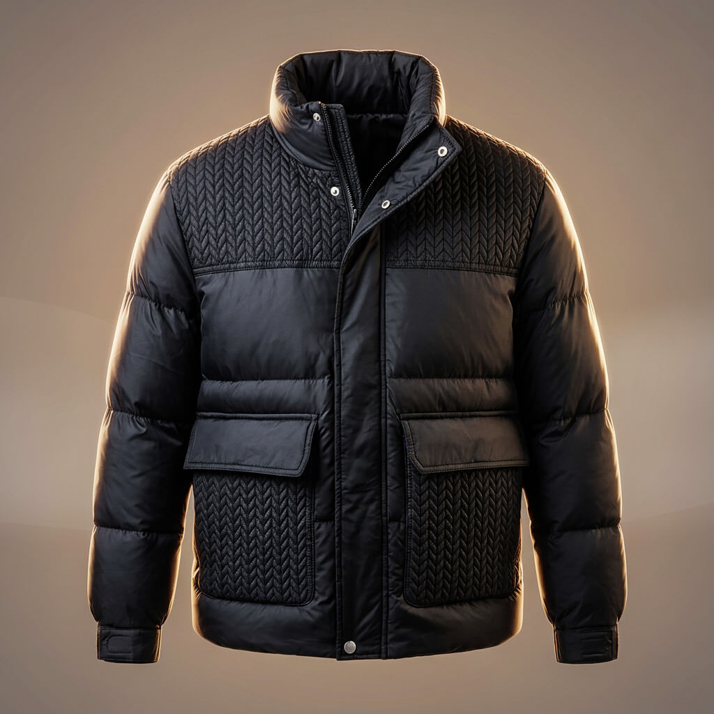 Bennett Quilted Duck Down Jacket