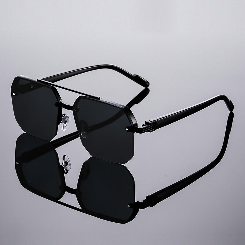 Milano Semi-Rimless Vintage Shades