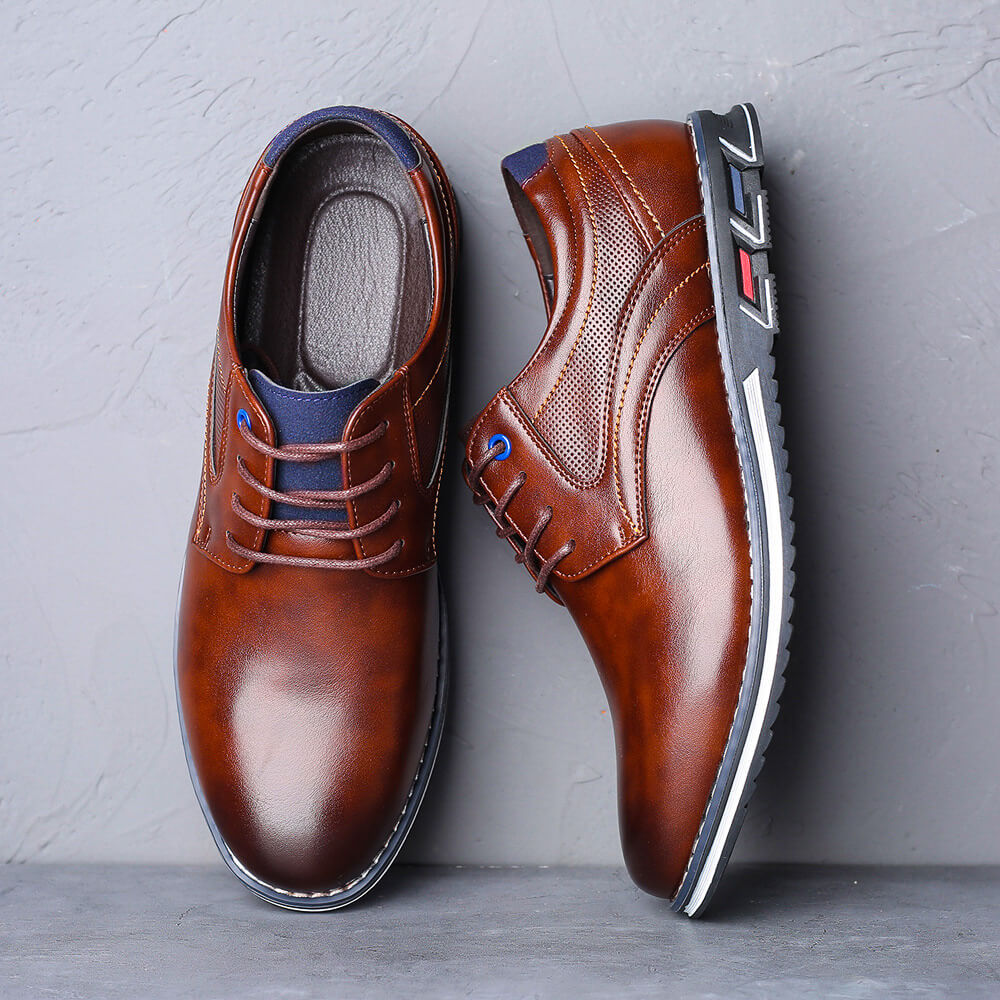 Lucciano Santi Leather Shoes