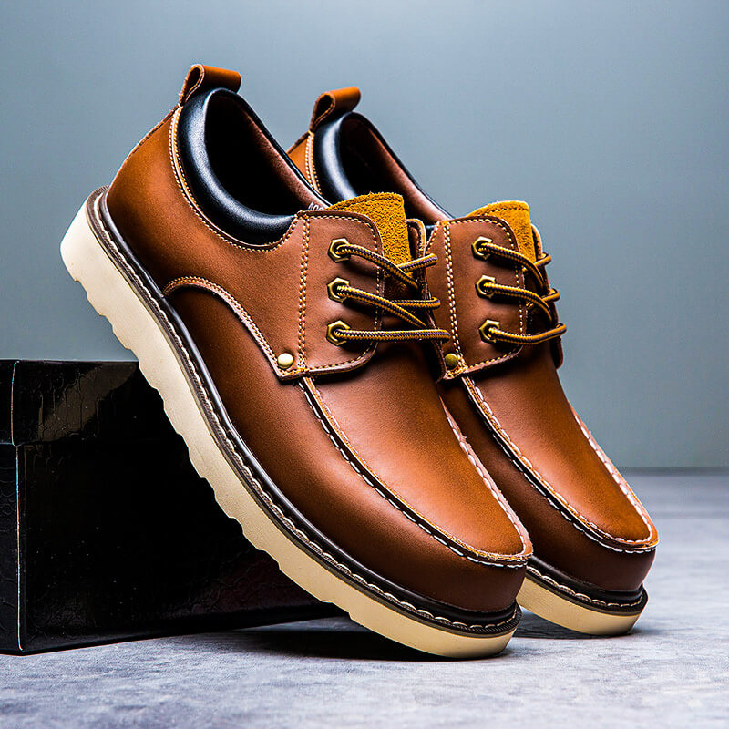 Marcelo Retro Leather Shoes