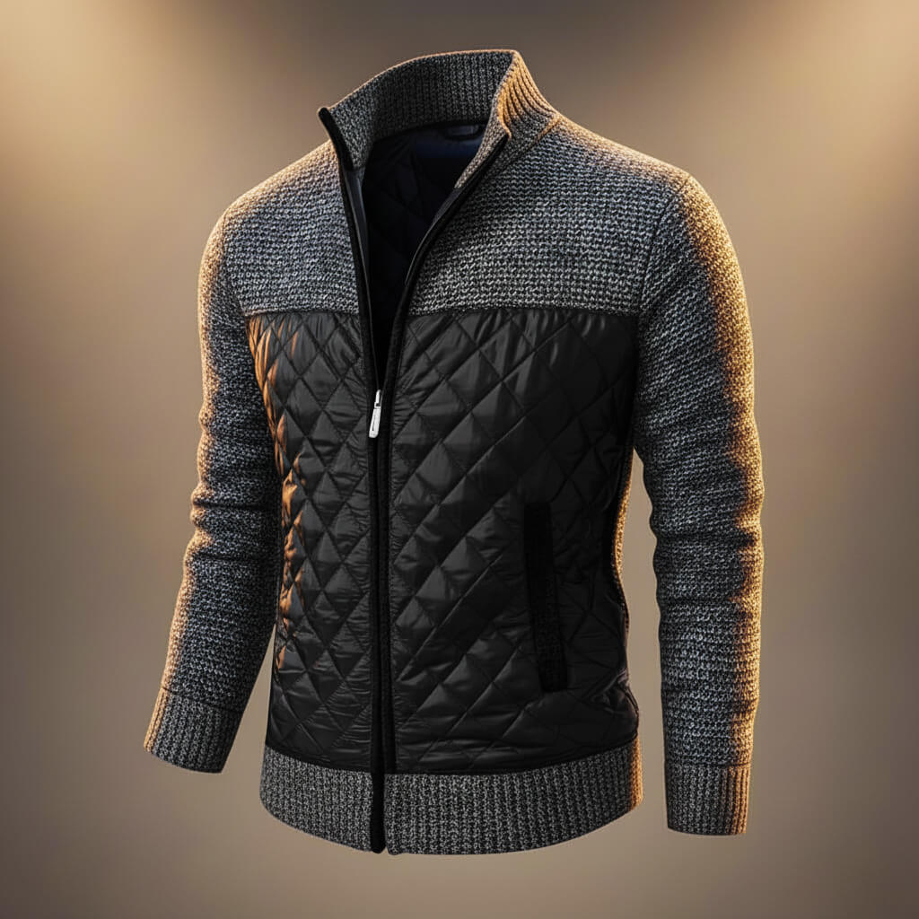 Anderson Quilted Chenille Jacket