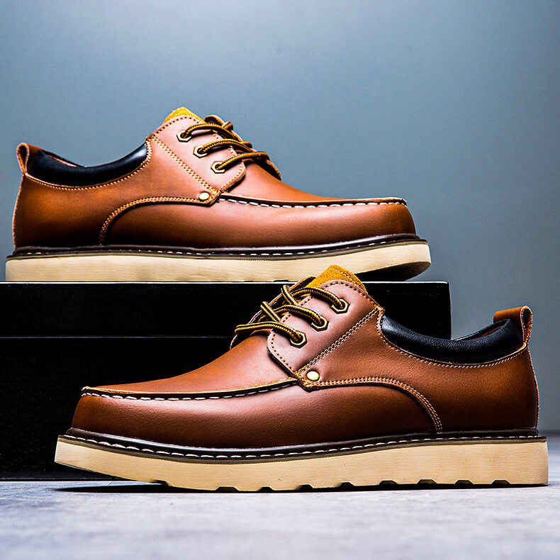 Marcelo Retro Leather Shoes