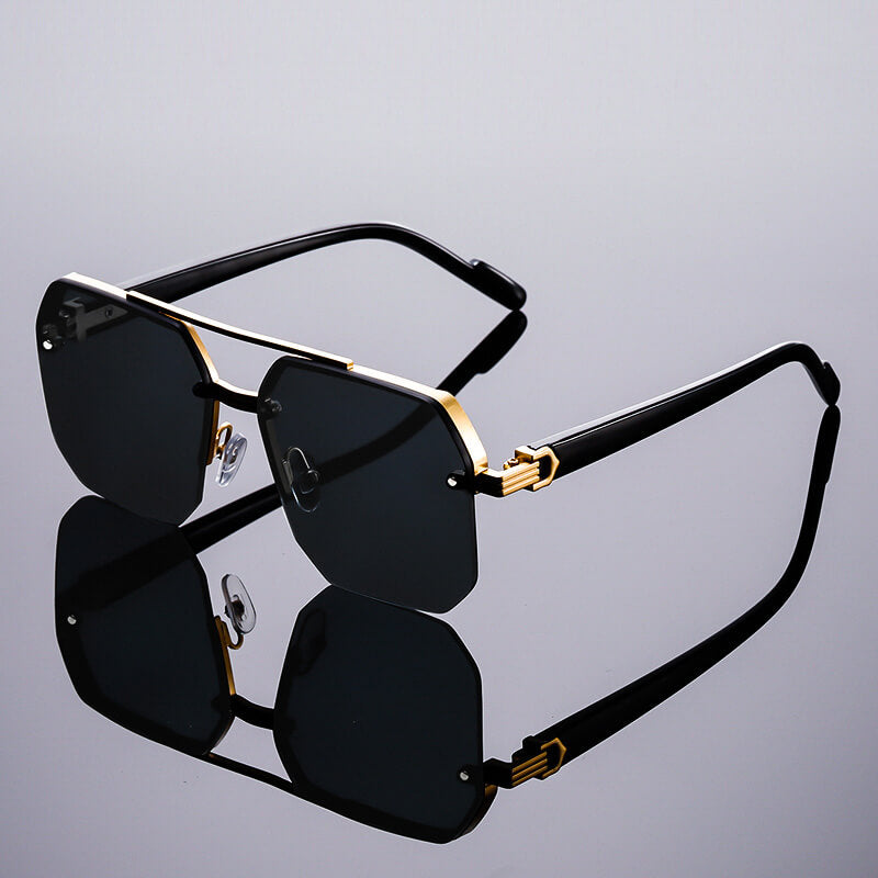 Milano Semi-Rimless Vintage Shades
