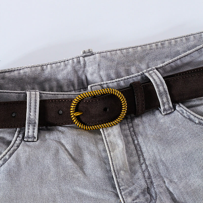 Charlotte Suede Belt