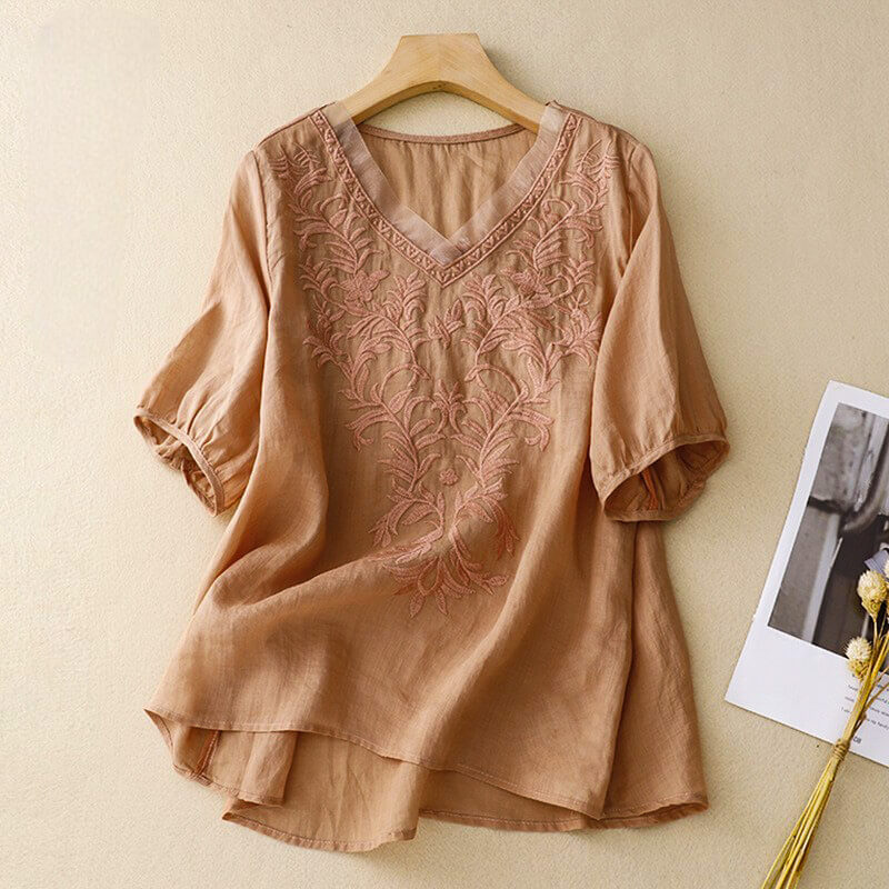 Daisy Cotton-Linen Shirt