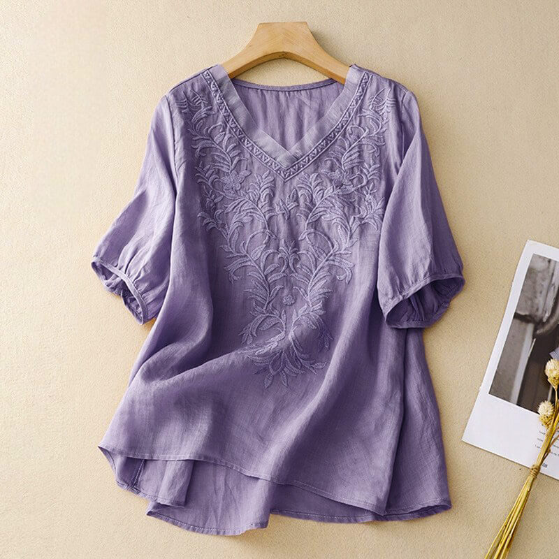 Daisy Cotton-Linen Shirt