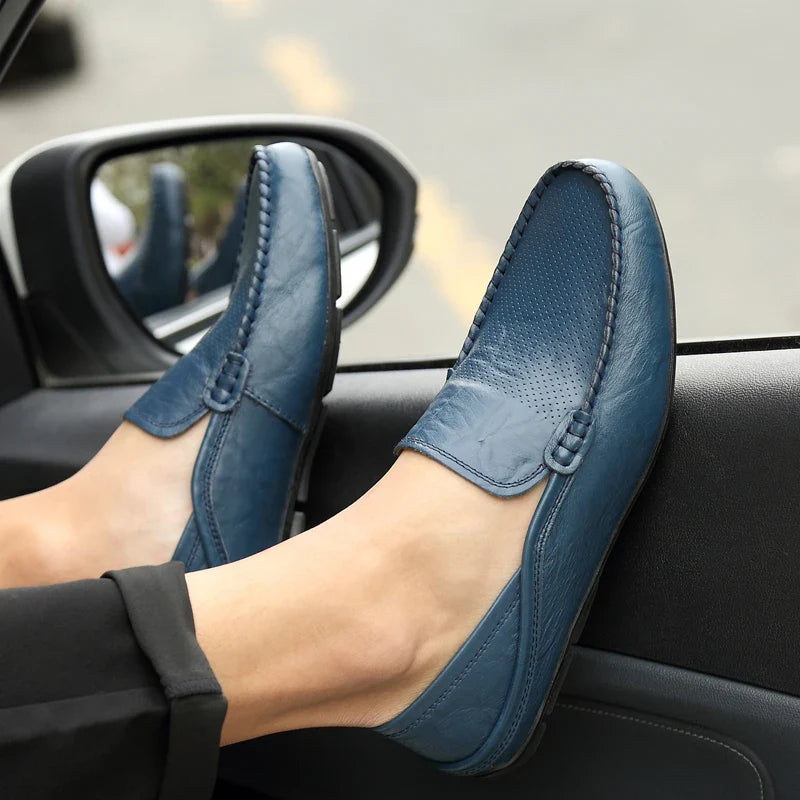 Aero Leather Loafers