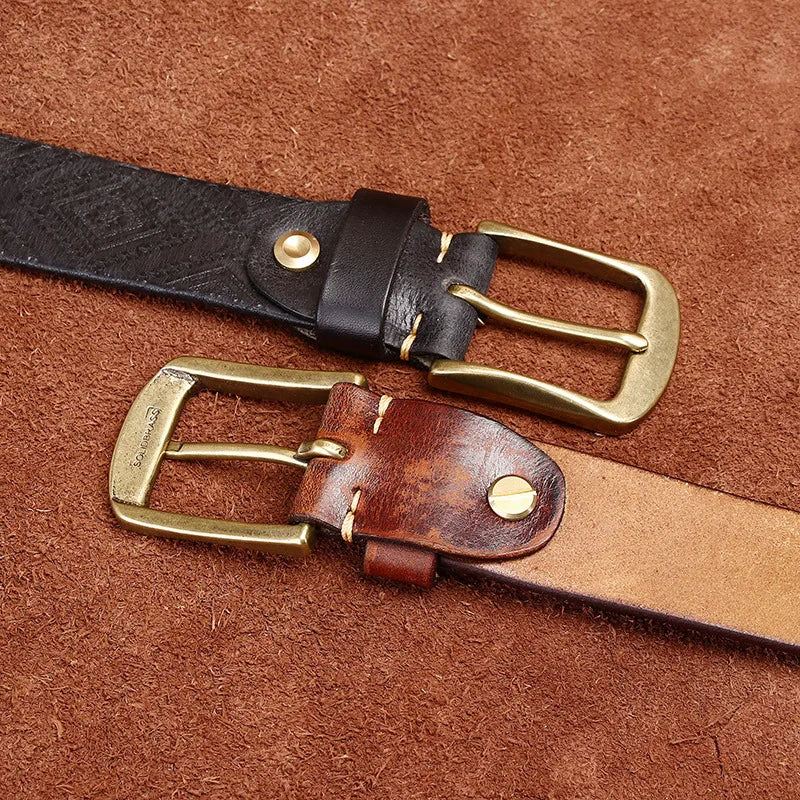 Tribal Leather Belt