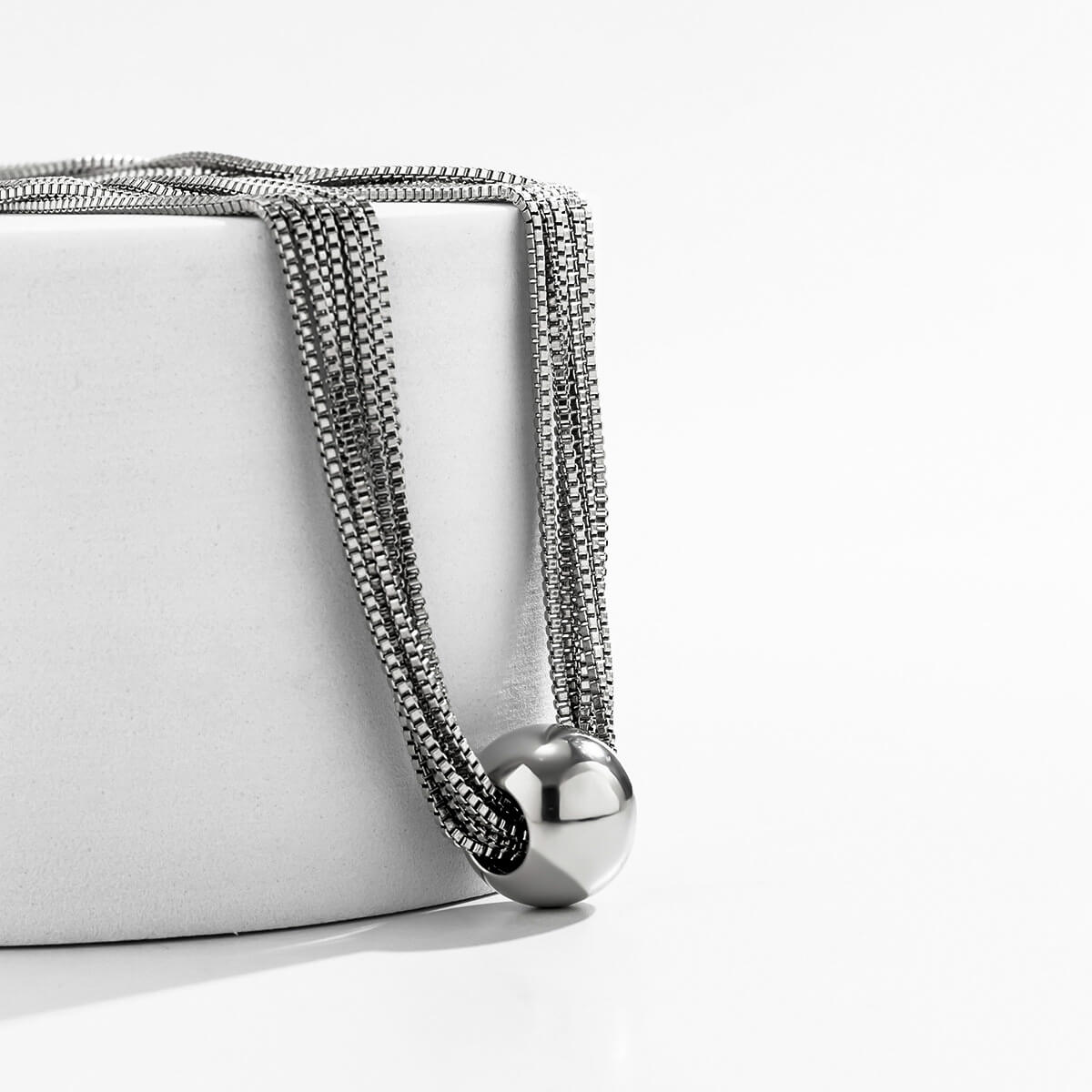 Aria Elegant Sphere Necklace