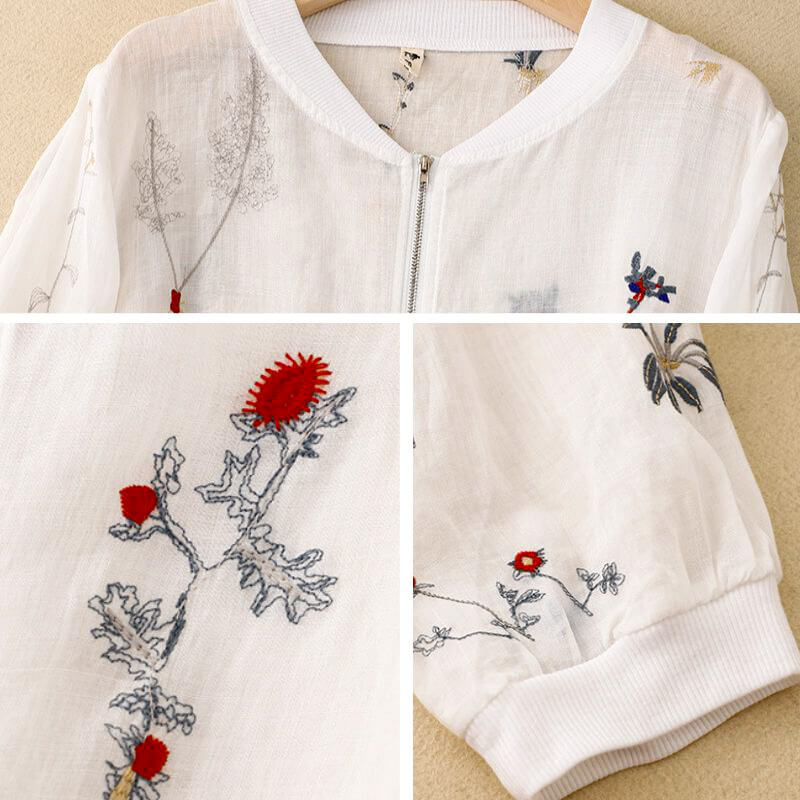 Arlette Couture Cotton-Linen Jacket