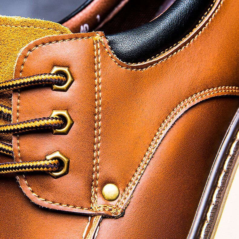 Marcelo Retro Leather Shoes