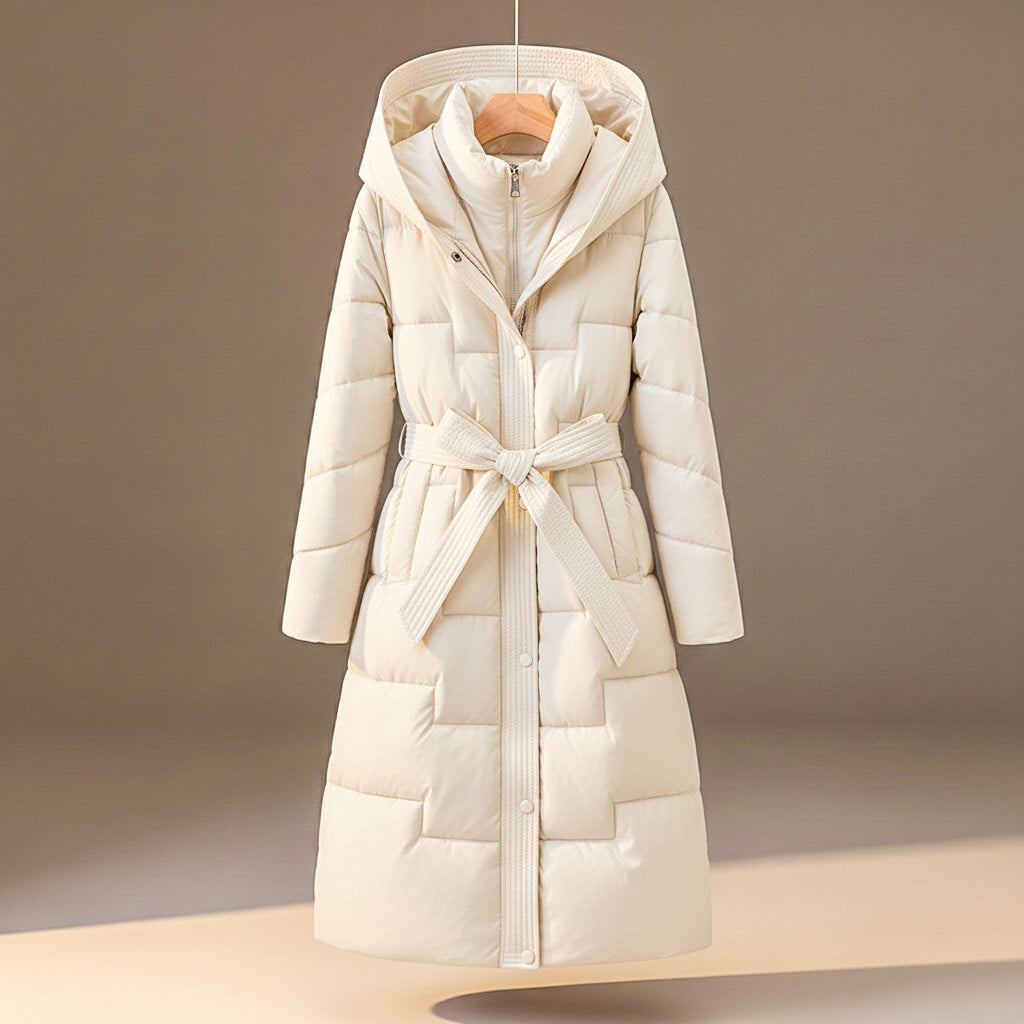 Anastasia Quilted Hooded Coat