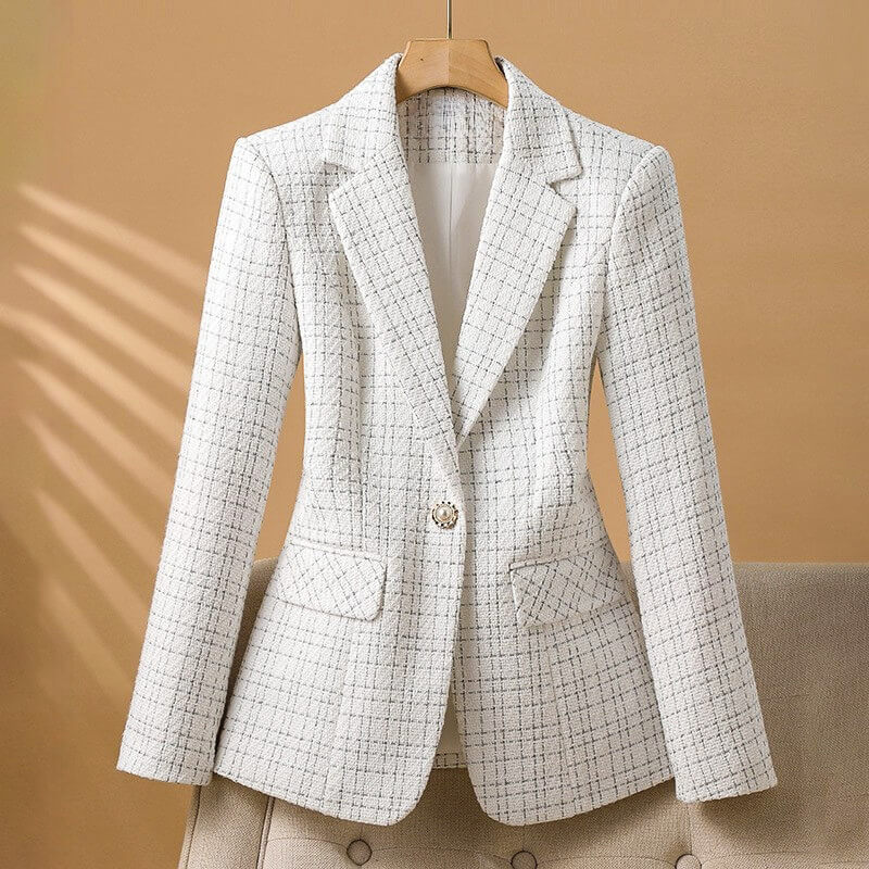 Olivia Boucle Tweed Blazer