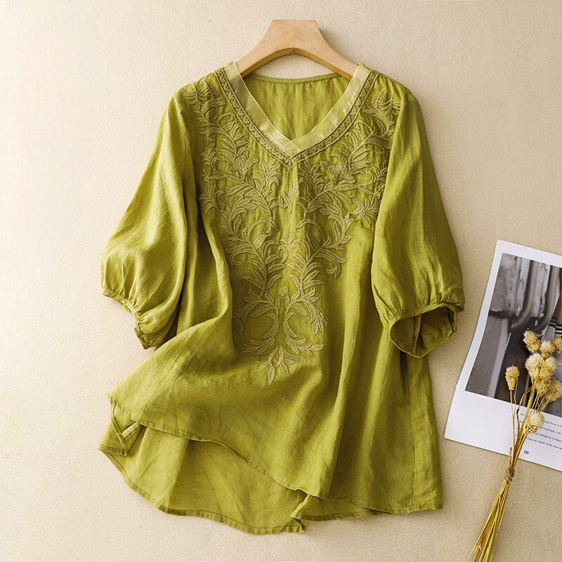 Daisy Cotton-Linen Shirt