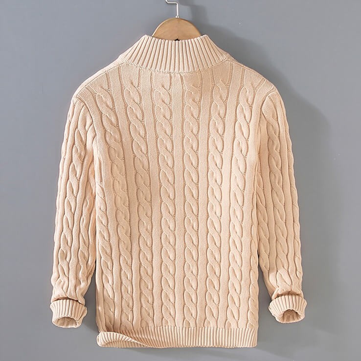 Henry Prestige Cable Knit Sweater