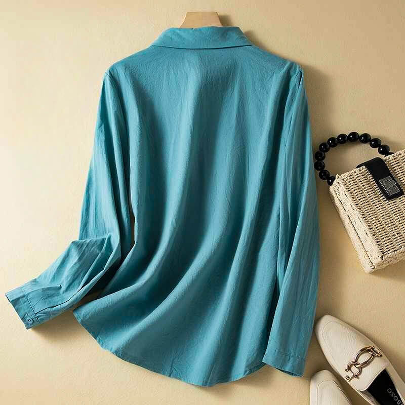 Milena Cotton-Linen Shirt