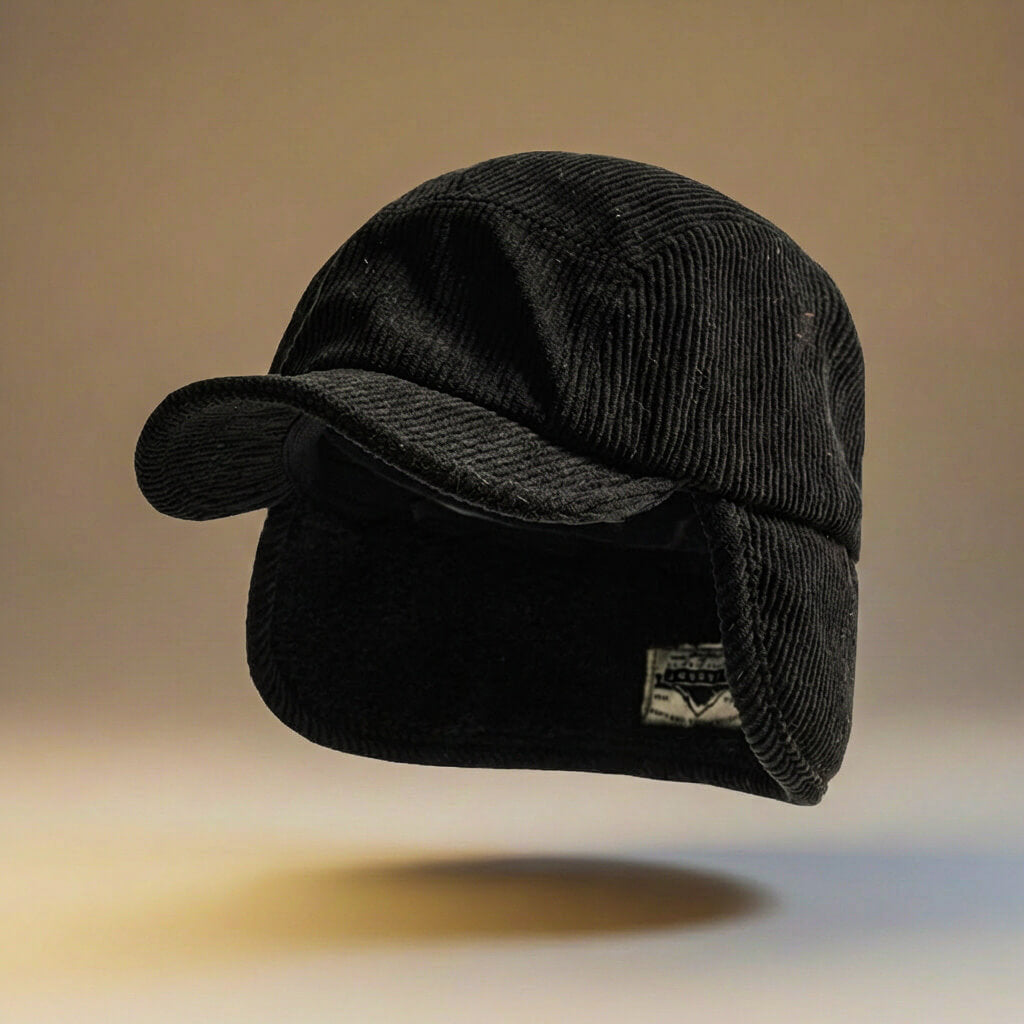 Casey Corduroy Earflap Cap