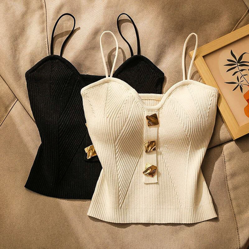 Chloe Slim-Knit Cami