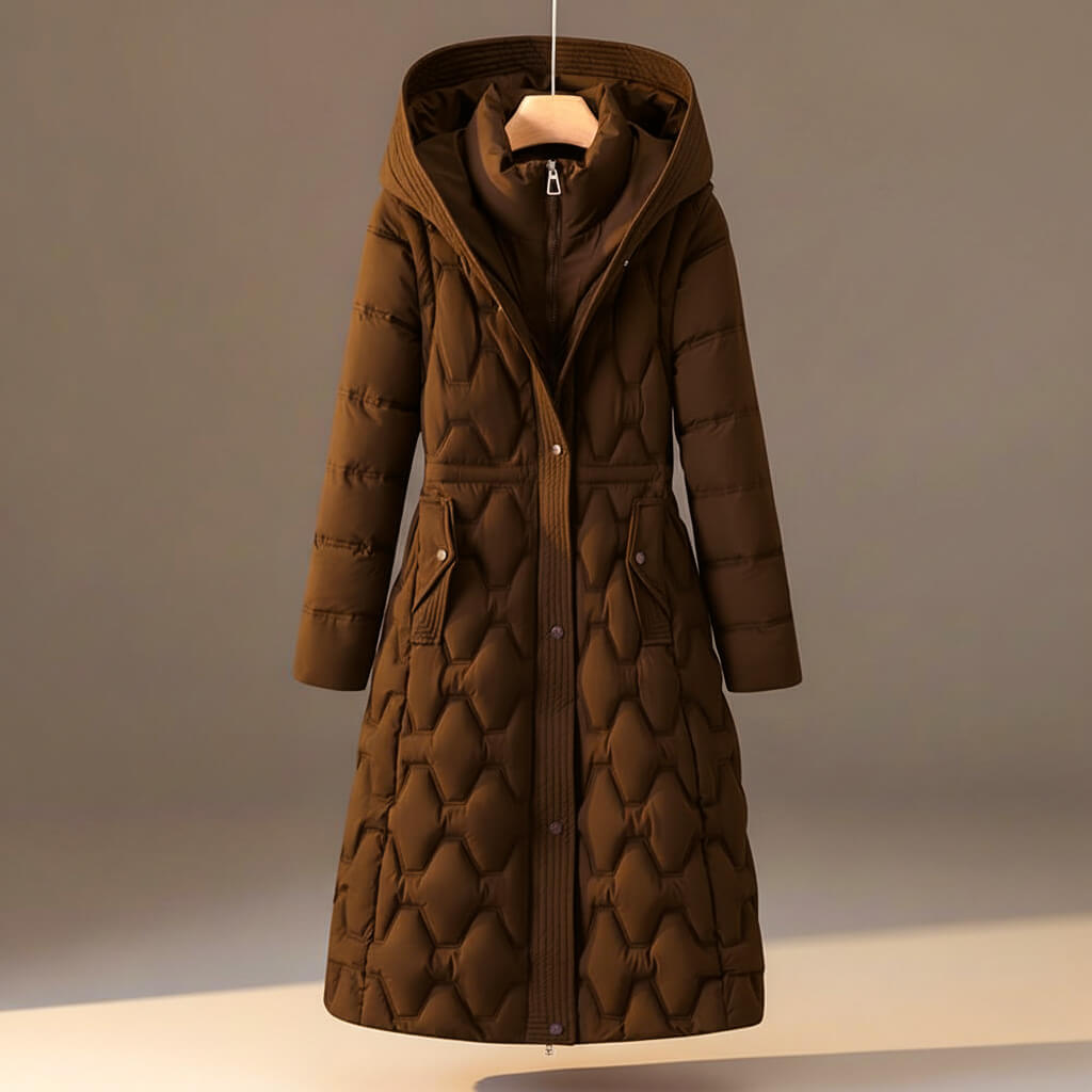 Lauren Quilted Hooded Coat