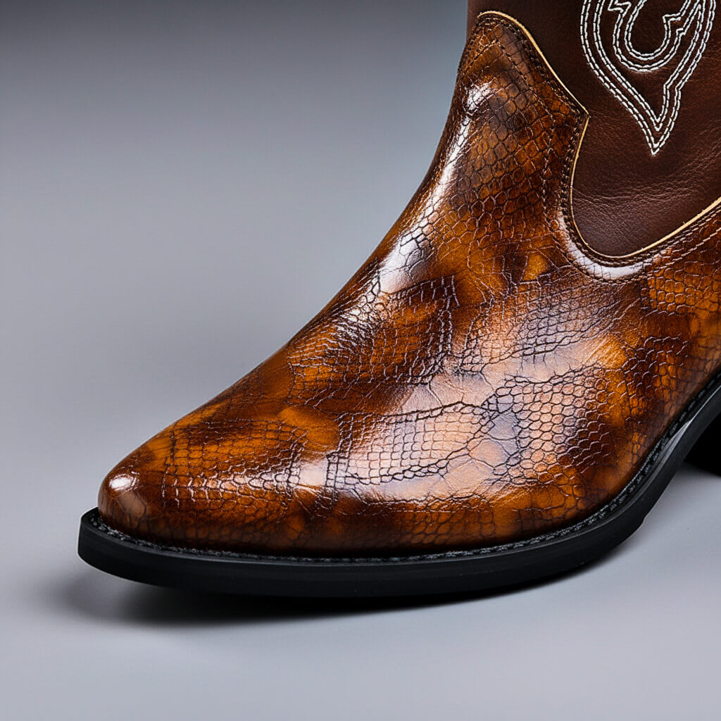 Edmund Prestige Leather Boots