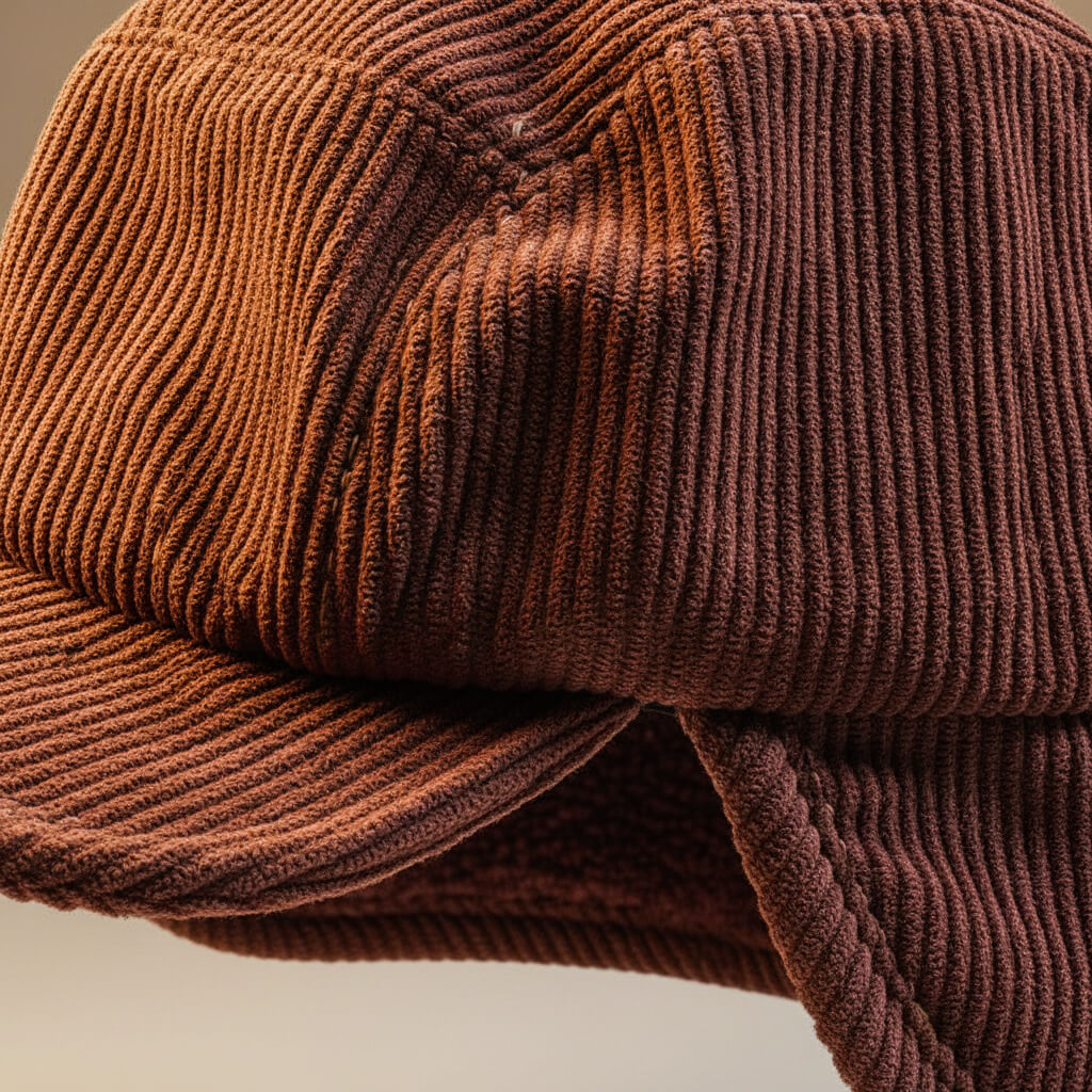 Casey Corduroy Earflap Cap
