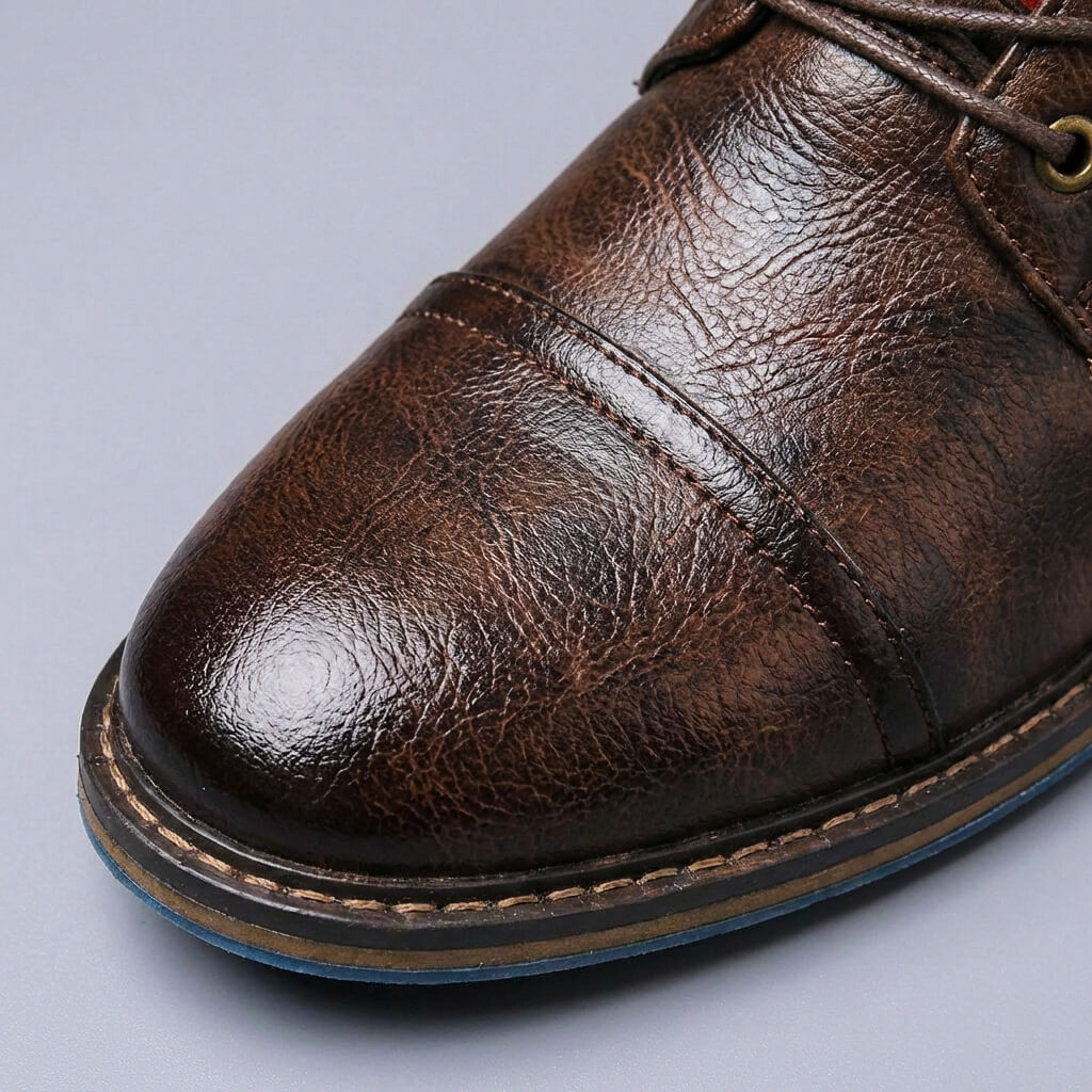 Jake Two-Tone Leather Boots