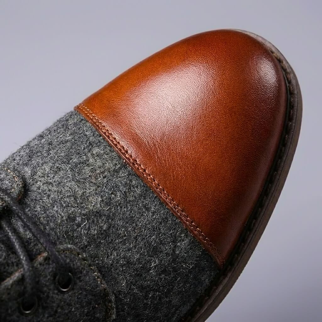 Fletcher Prestige Leather Wool Boots