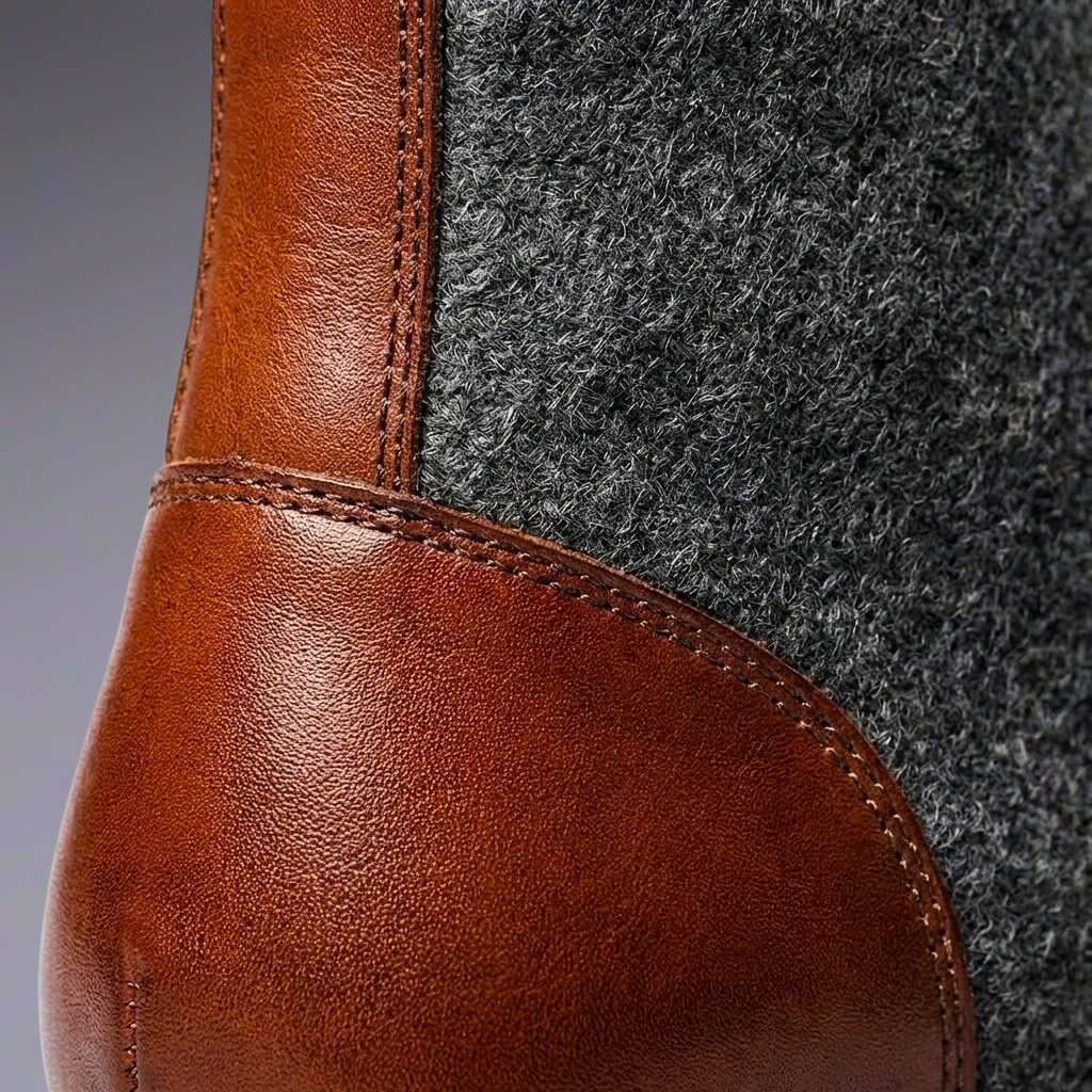 Fletcher Prestige Leather Wool Boots