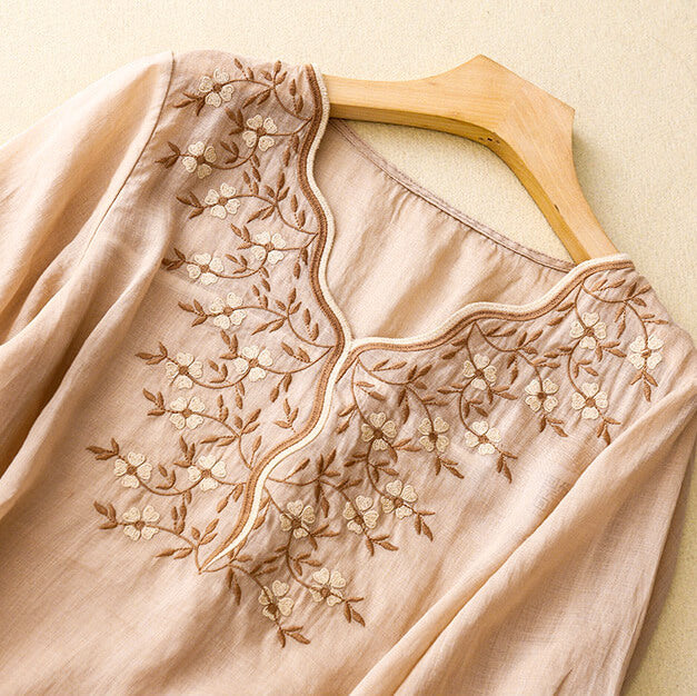 Iris Cotton-Linen Shirt