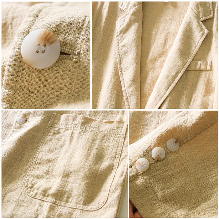 Portofino Classic Linen Blazer