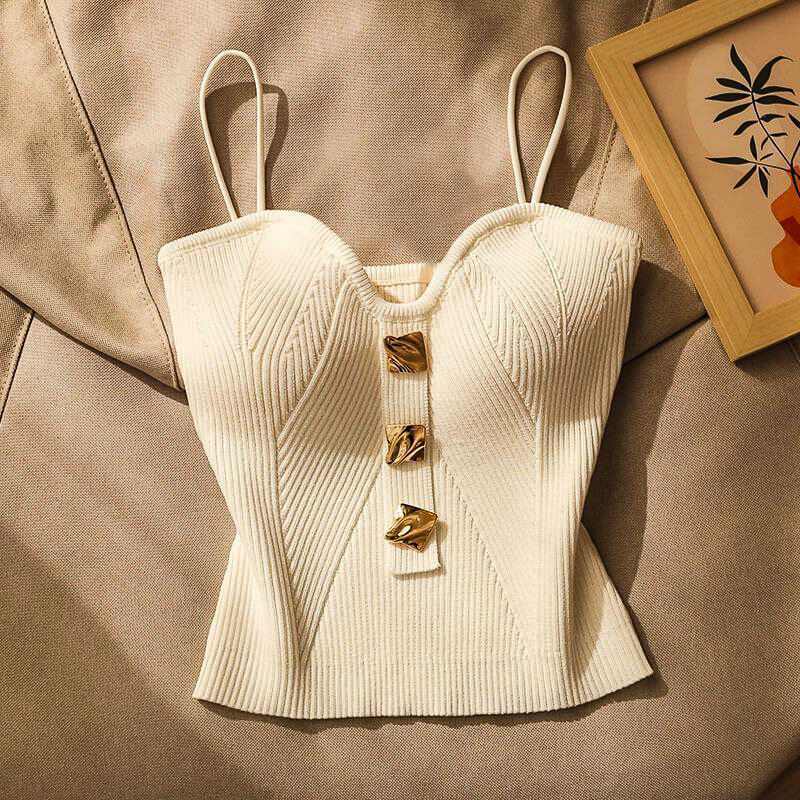 Chloe Slim-Knit Cami