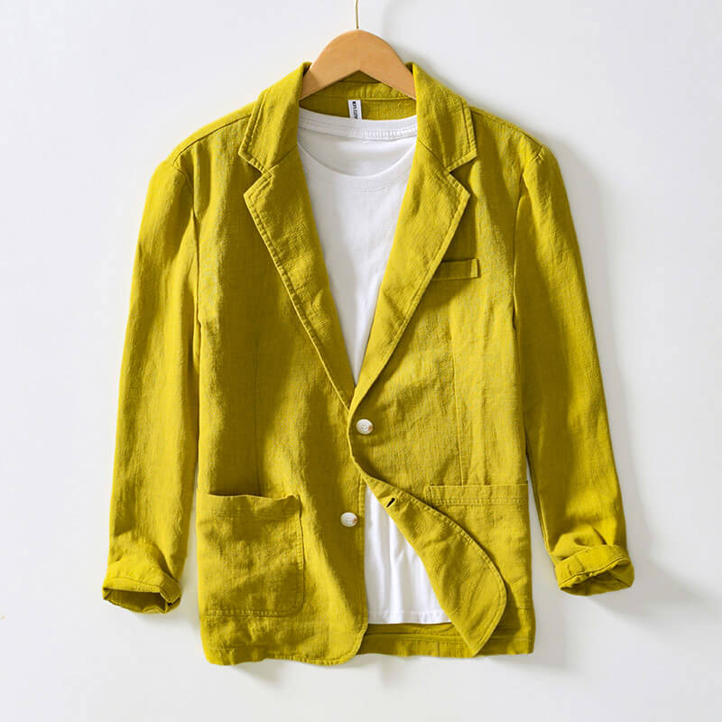 Portofino Classic Linen Blazer