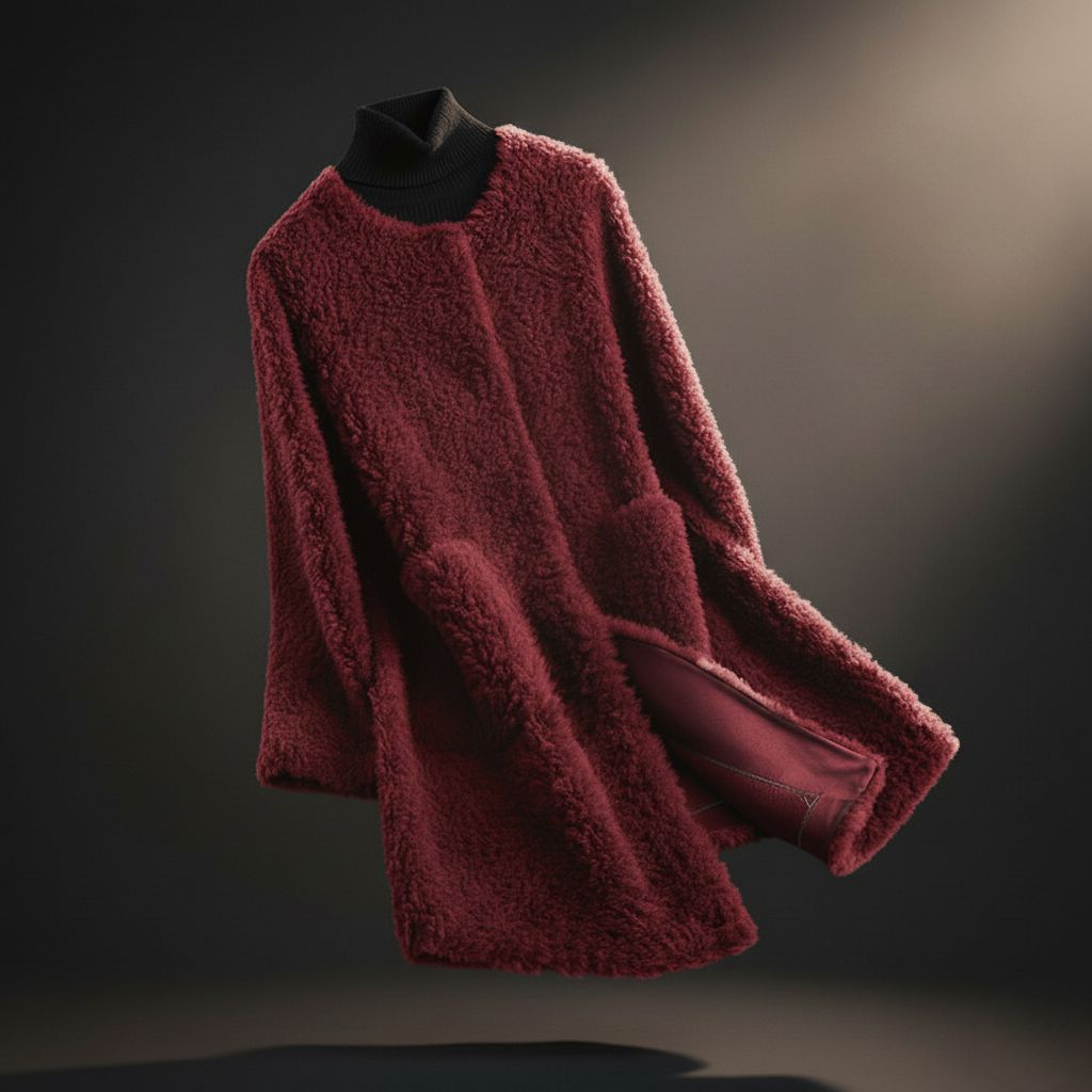 Sophia Couture Shearling Coat