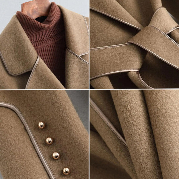 Aria Virgin Wool Trench Coat