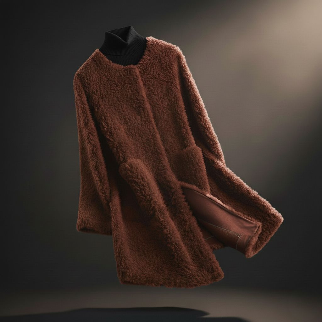 Sophia Couture Shearling Coat