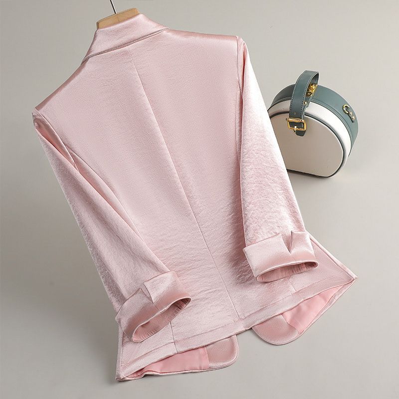 Lana Serena Elegant Satin Blazer