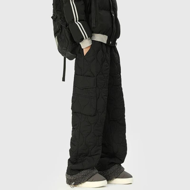 Austin Shearling Quilted Pants