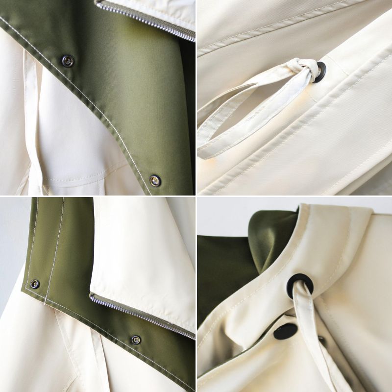 Amelia Asymmetrical Two-Tone Jacket