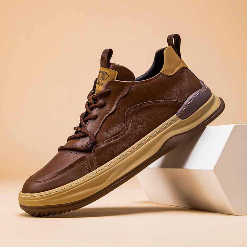 Logan Genuine Leather Sneakers