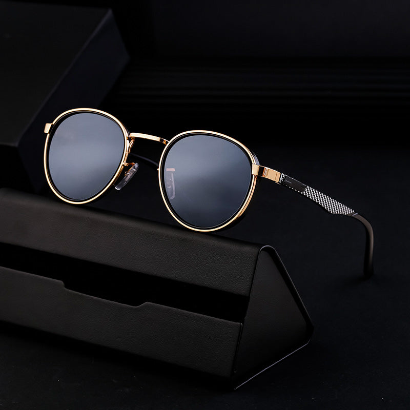 Tommaso Vintage Oval Sunglasses