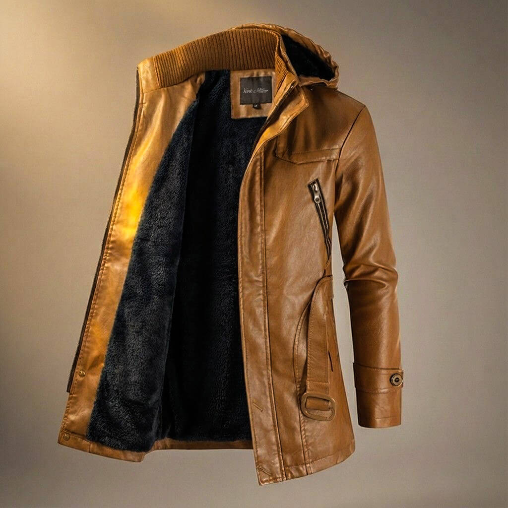 Marvin Legacy Hooded Leather Jacket