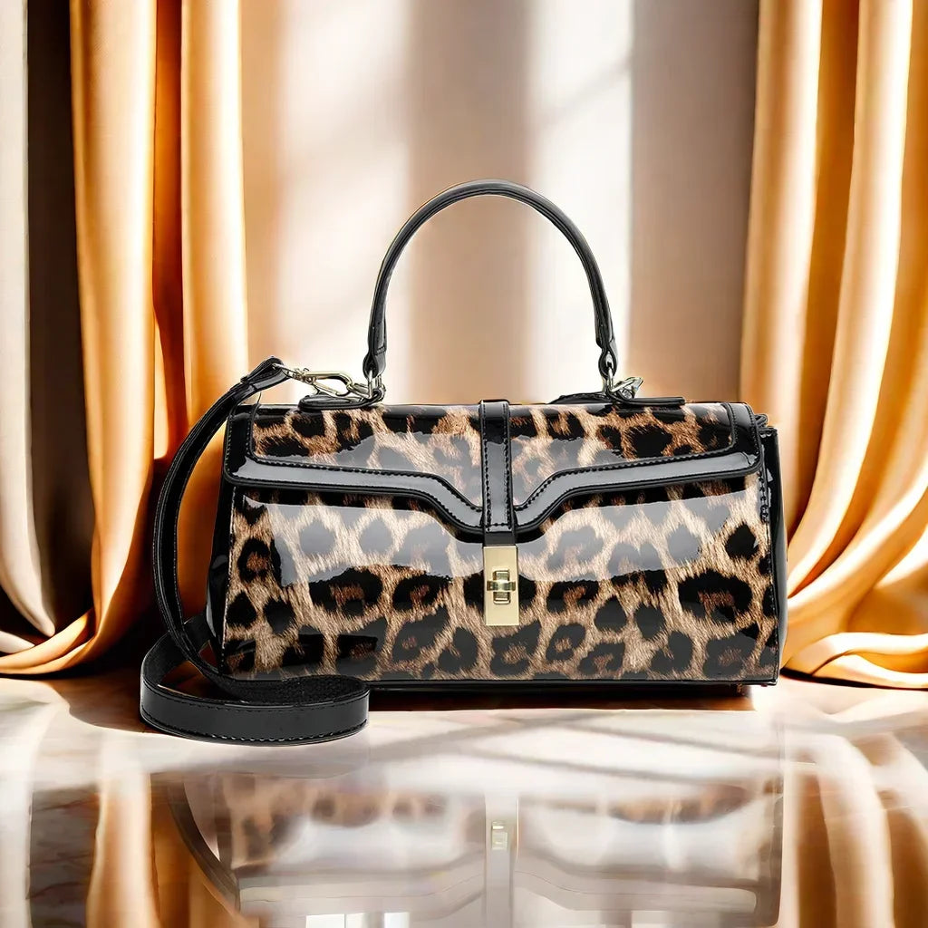 Leoparda Leather Bag