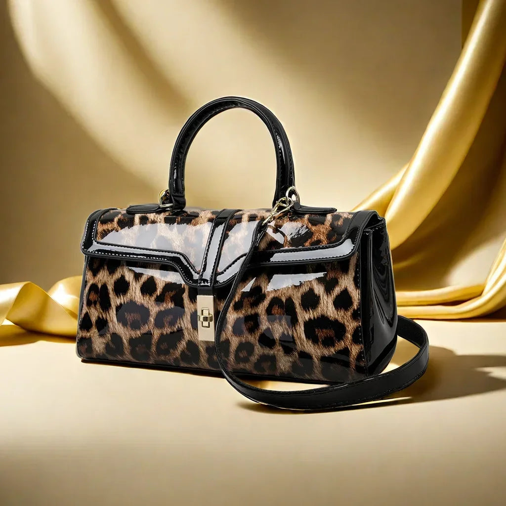 Leoparda Leather Bag