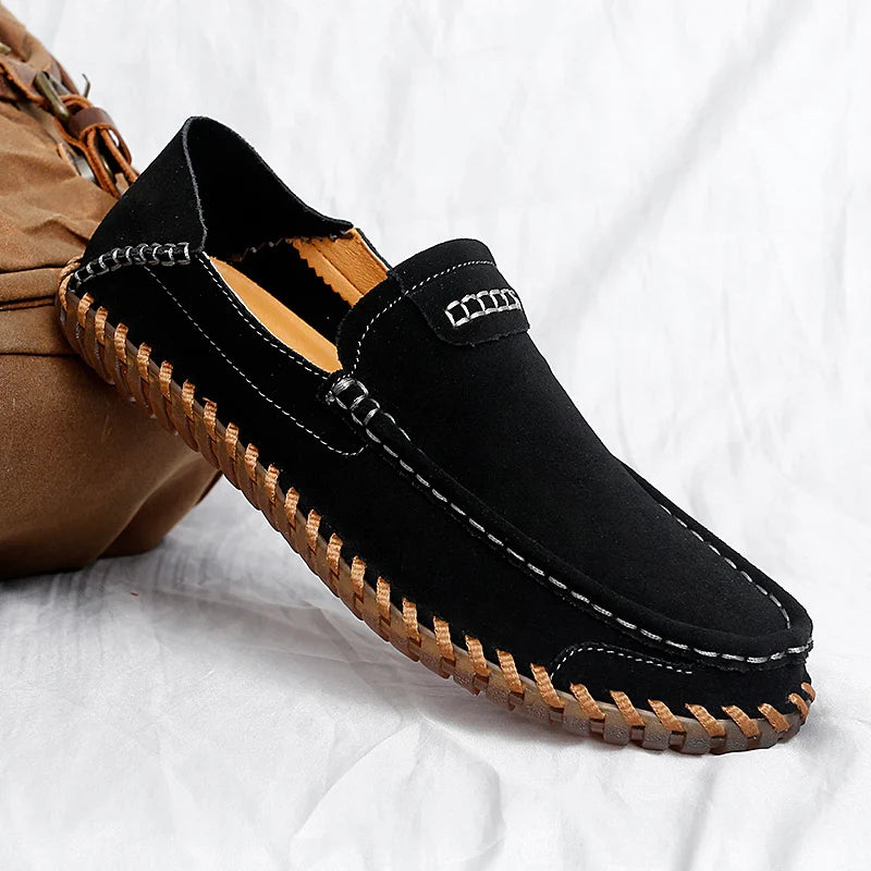 Classic Suede Loafers