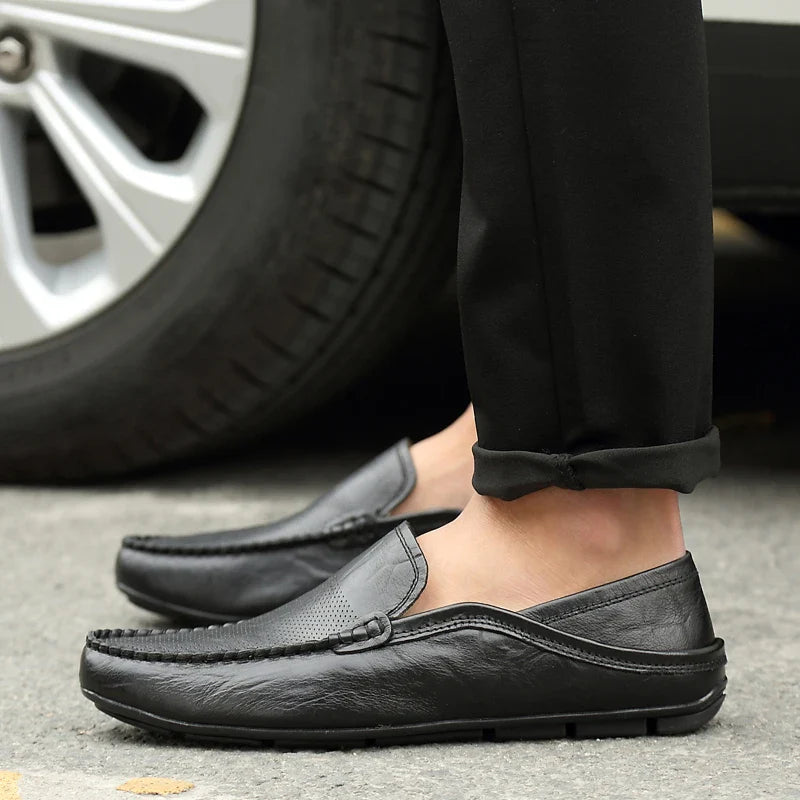 Aero Leather Loafers